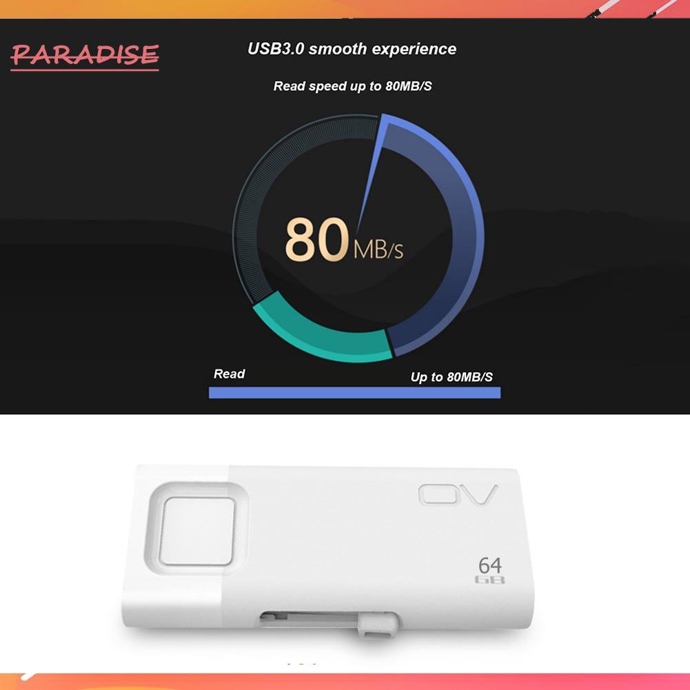 Paradise1 OV USB Flash Drive High Speed USB 3.0 Pendrive U Disk for Desktop Laptop PC | BigBuy360 - bigbuy360.vn
