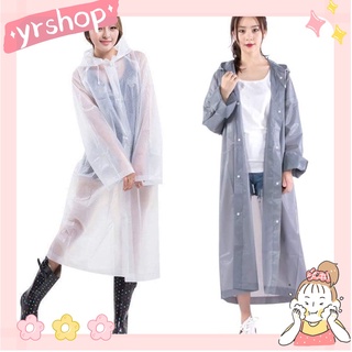 Áo Mưa Eva Trong Suốt Dày Dặn Chống Thấm Nước Cho Nam Và Nữ