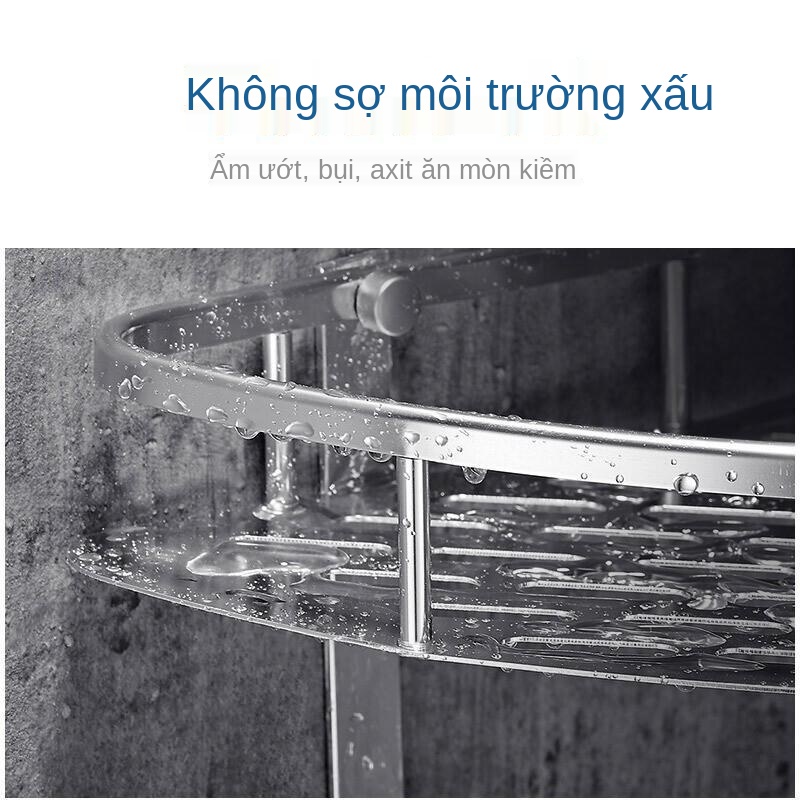 ❈Nhà máy bán hàng trực tiếp kệ nhà vệ sinh không đục lỗ trang điểm giá treo khăn mặt dây chuyền nhà vệ sinh giá lưu trữ