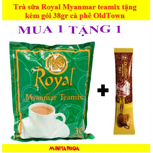 Trà sữa royal Myanmar teamix