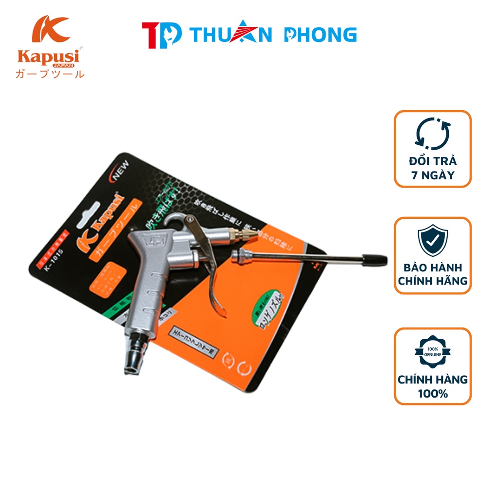 Vòi Xịt Hơi Nhôm Kapusi Nhật Bản Ngắn Chính Hãng Cao Cấp Bảo Hành 12 Tháng
