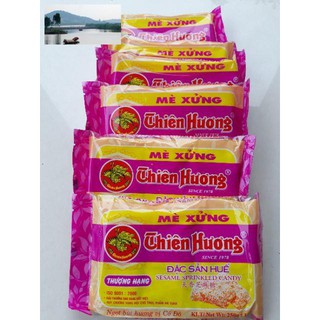 Giảm giá Mè Xửng dẻo Thiên Hương 250gr( 5 gói) Đặc sản Huế siêu ngon