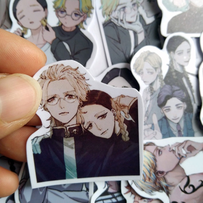 Sticker Hình dán Rindou Haitani Tokyo Revengers ảnh dán haitani tokyo revengers