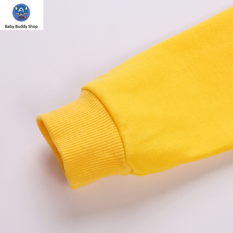 Áo Sweater Tay Dài In Hình Pikachu Dễ Thương 10 Màu Lựa Chọn Cho Bé