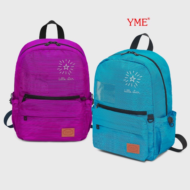 Balo đi học cho bé tiểu học  YME chất liệu polyester canvas bền chắc, không sờm xù, an toàn cho bé YBL07