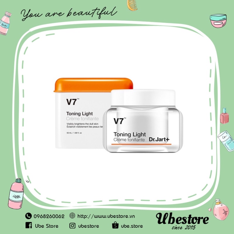 KEM DƯỠNG DR.JART+ V7 TONING LIGHT #SALE_OFF_60%