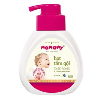 Bọt tắm gội thiên nhiên Mamamy