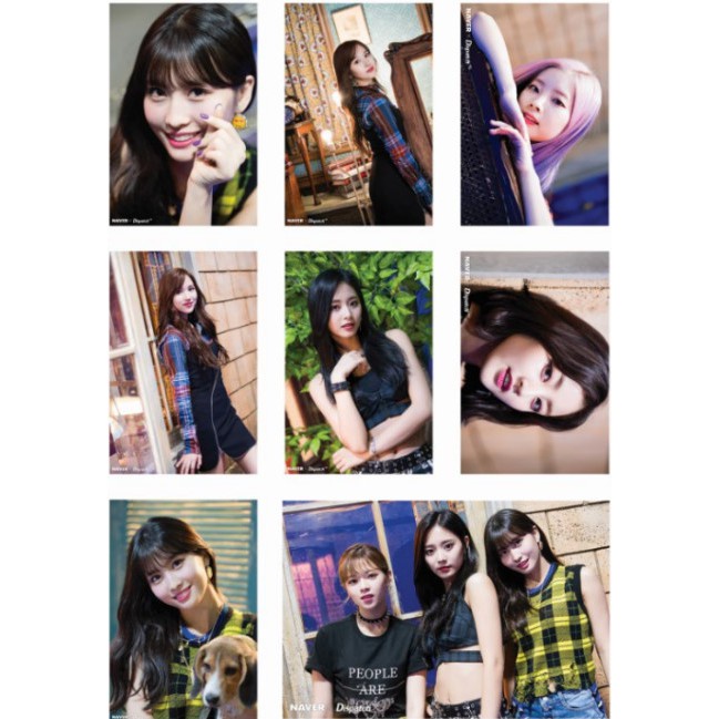 Lomo card 51 ảnh TWICE YES OR YES Naver x Dispatch 1