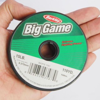 Dây cước câu cá  Biggame 100m màu xanh