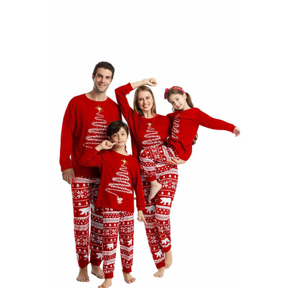 Bộ Đồ Ngủ Pijama Giáng Sinh Dễ Phối Đồ Cho Mẹ Và Bé