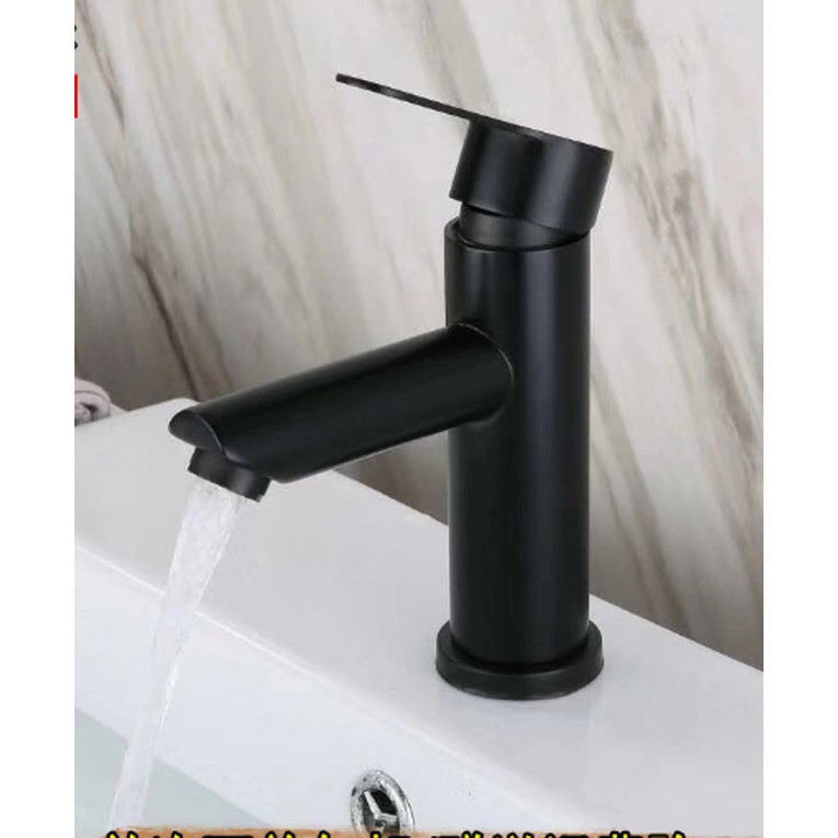 Vòi Lavabo nóng lạnh màu đen cao cấp - Inox 304 - Style 2 | BigBuy360 - bigbuy360.vn