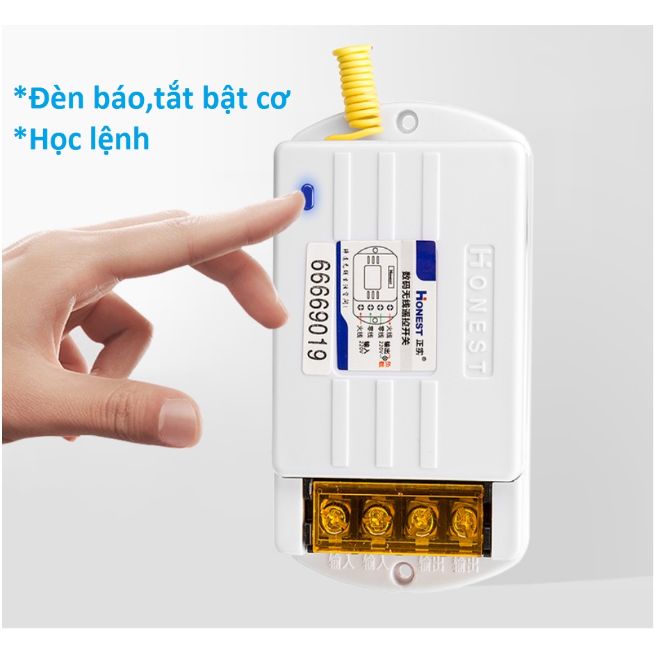 Combo 5 công tắc điều khiển từ xa công suất cao HT 6220-40A/1km,công tắc không dây,công tắc thông minh