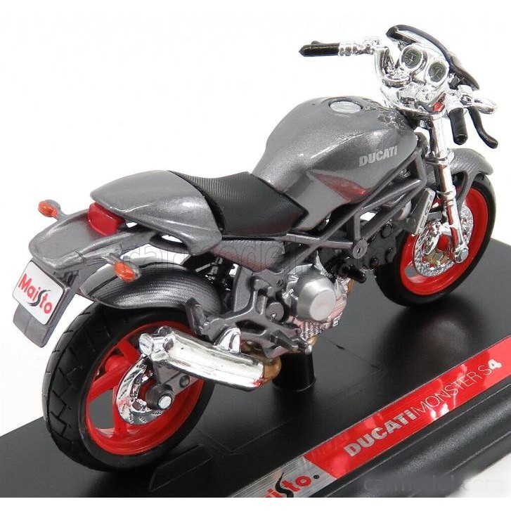 XE MÔ HÌNH 1:18 DUCATI MONTER S4 - MAISTO - 88051