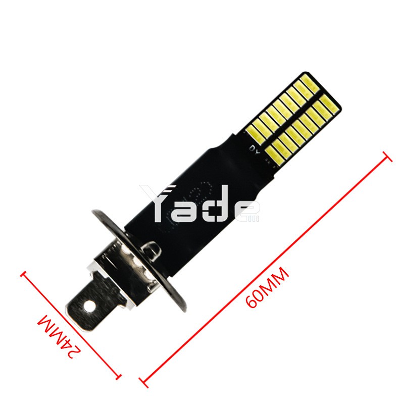 Đèn Led Sương Mù H1 H3 4014 36smd 12-24v Cho Xe Máy