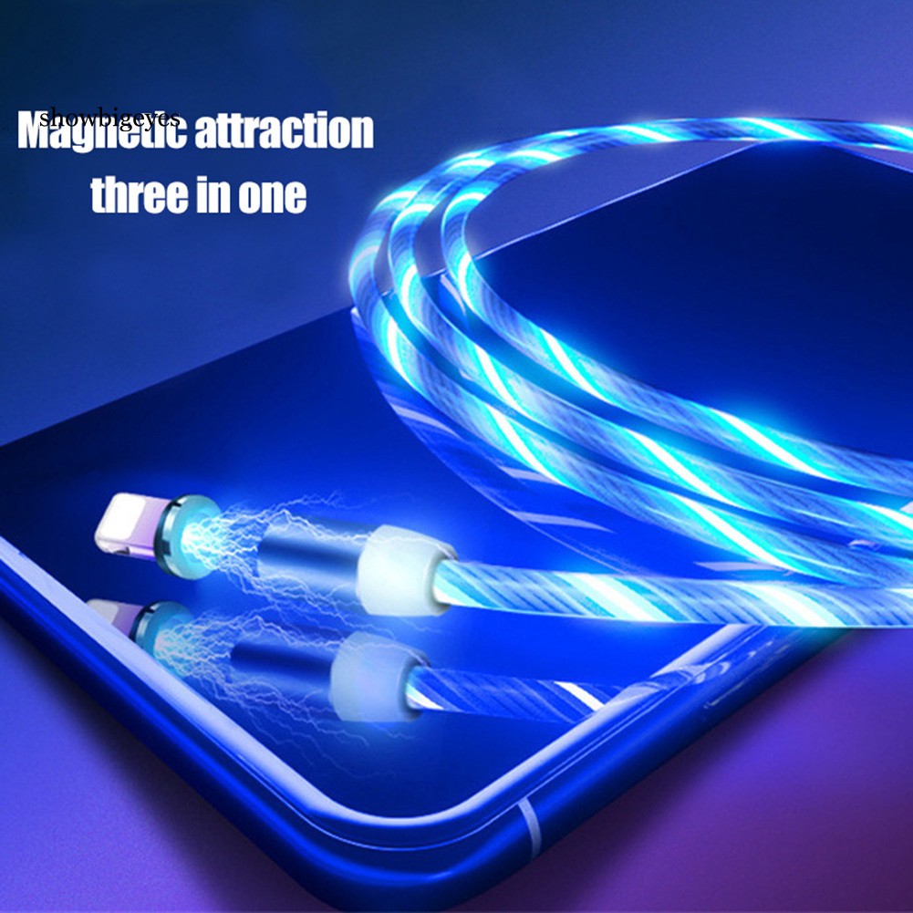 Dây cáp Micro USB Type-C nam châm sạc pin truyền dữ liệu 3.1A dành cho Android iPhone