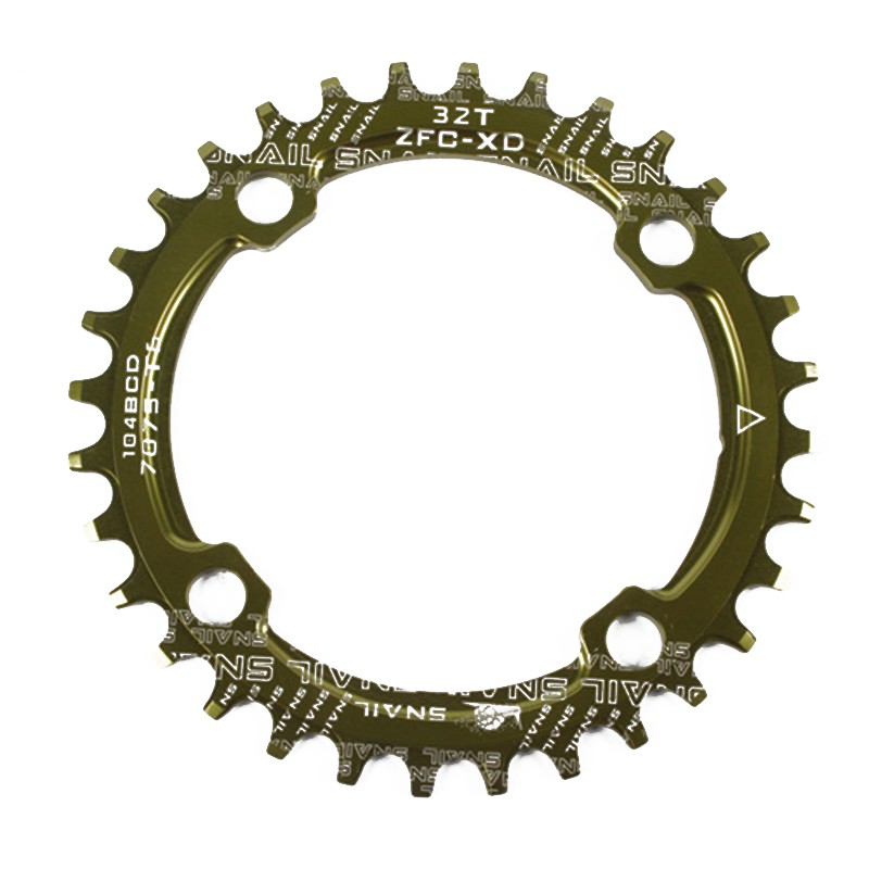 Narrow Wide Chainring Mountain Bike 104BCD 32T 34T 36T 38T 40T Crankset Tooth Plate Parts