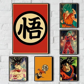 Tranh Treo Tường Hình dragon ball Phong Cách Nhật Bản