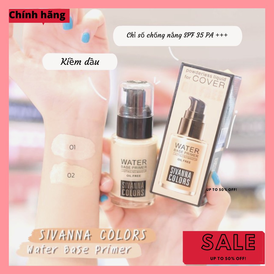 Kem Nền Sivanna Cover oil free HF559 chính hãng