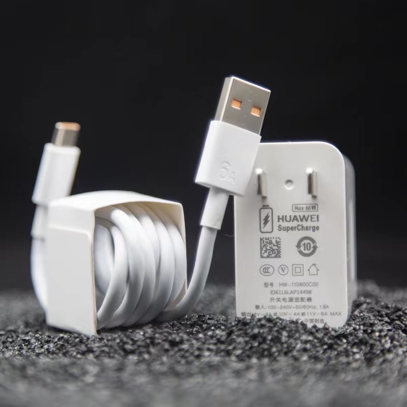 Dây Cáp Sạc Nhanh USB Loại C 66w Cho Huawei 6a Max / Mate 40 Pro / Mate 30 / P40 / Nova 8 Se / P30