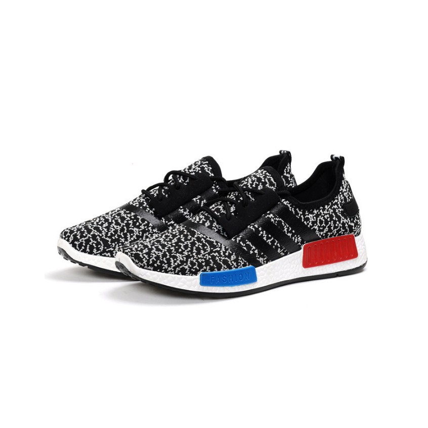 Giày sneaker thời trang nam Gassa- GN002D (Đen)
