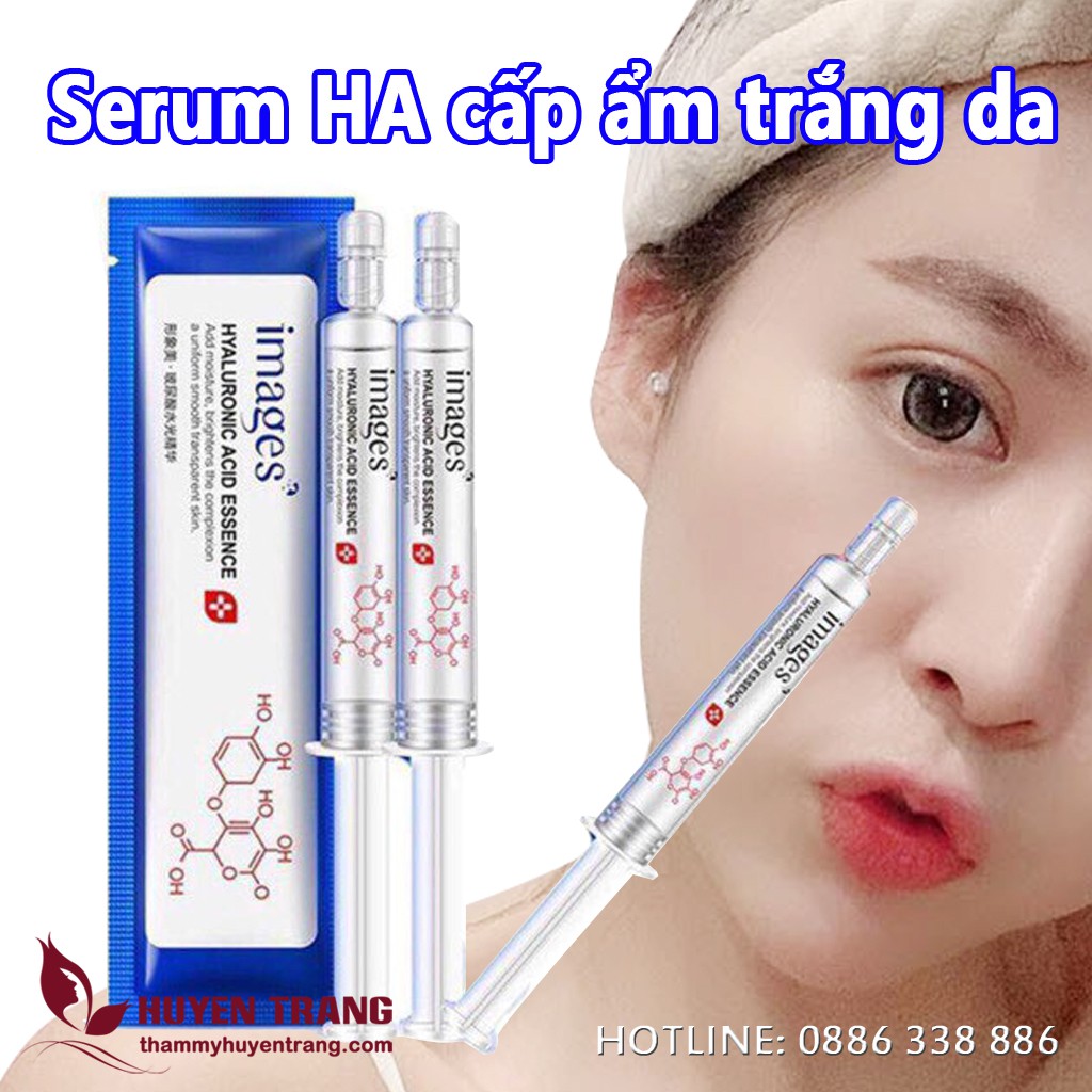 Serum Tinh Chất HA IMAGES Dưỡng Trắng Da Cấp Ẩm Phục Hồi Da Thẩm Mỹ Huyền Trang