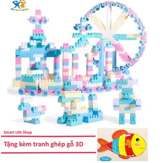 Bộ đồ chơi xếp hình 100 chi tiết
