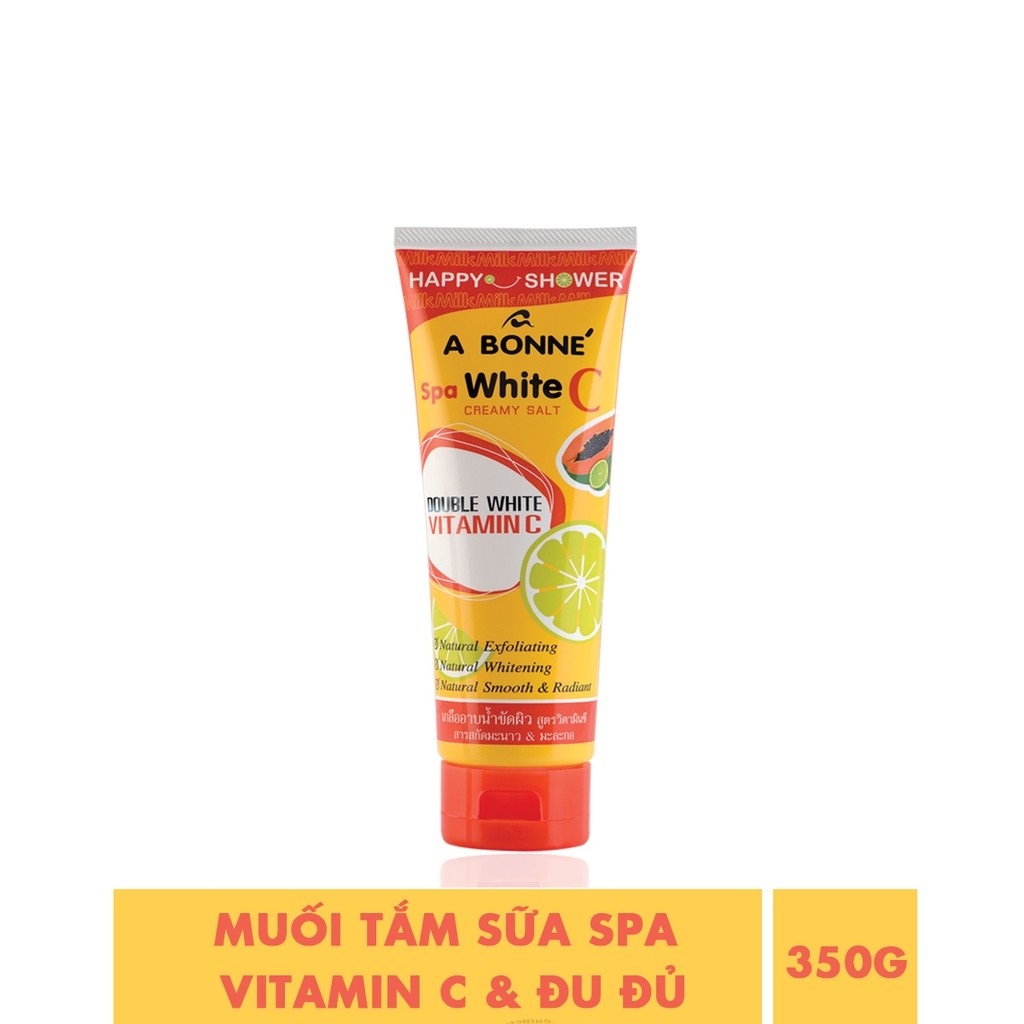 Muối Tắm Sữa Bò Spa A Bonne Làm Trắng Da, Tẩy Tế Bào Chết A Bonne Spa Milk Salt Shower Formula 350g