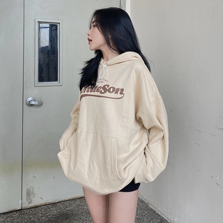 HOODIE BASEBALL LOGO SAND