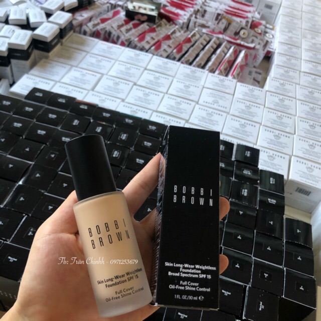 Date 2024 [BILL US] - Kem nền Bobbi Brown Skin Long Wear Weightless Foundationm