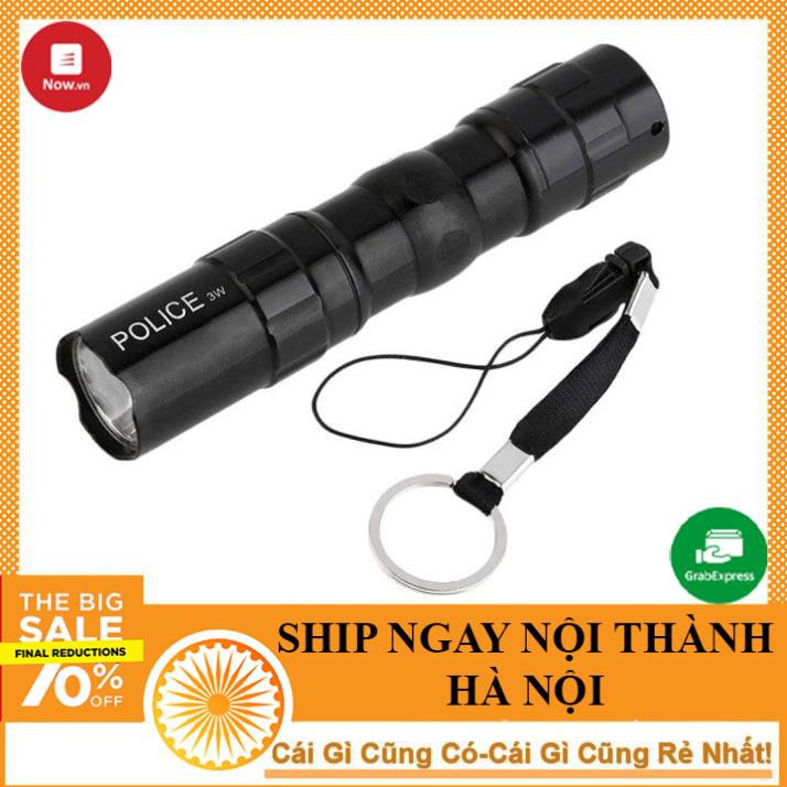 Đèn Pin Mini Siêu Nhẹ Và Siêu Sáng Police 3W - NTHN