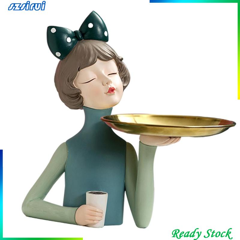 Khay đựng chìa khóa hình cô gái dễ thương