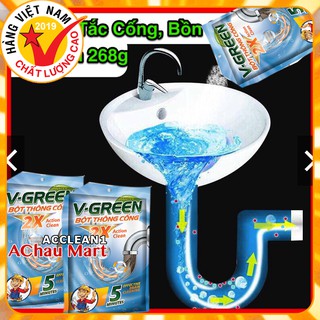 Bột thông tắc ngẽn cống, thông xong là hết tắc ngẽn