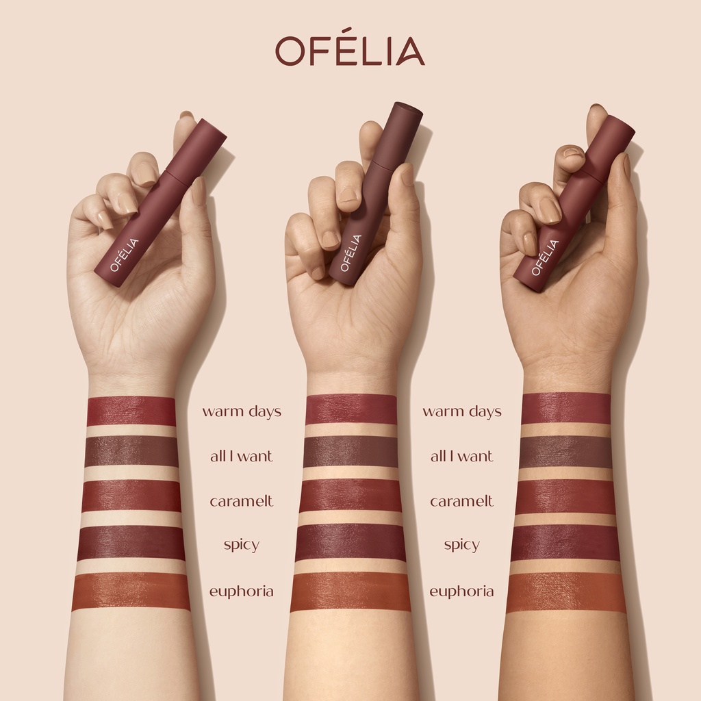 Set 2 Son OFÉLIA Flaming Lip Cream (2x4.2g)