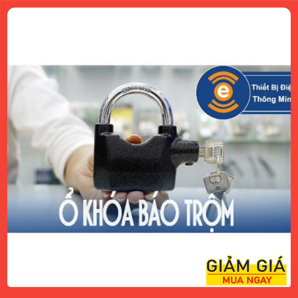 [HOÀN XU] Ổ KHÓA CHỐNG TRỘM BÁO ĐỘNG ALARM LOCK