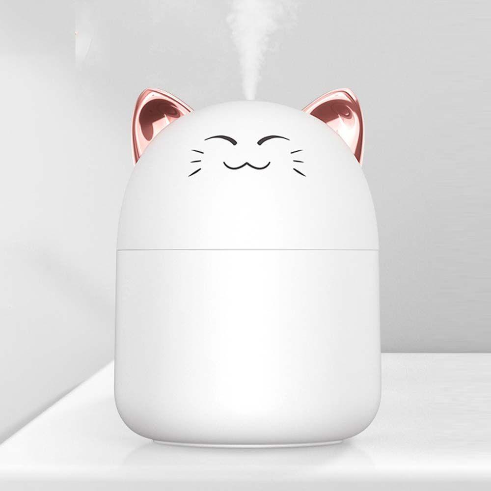 Máy Phun Sương Tạo Độ Ẩm Không Khí Hình Mèo Có Đèn Ngủ Cho Trẻ Sơ Sinh REBUY1