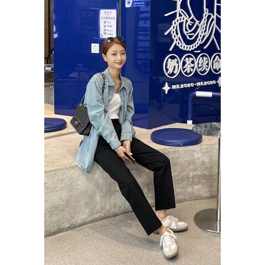 FREESHIP -QUẦN BAGY ĐEN TRƠN CẠP CAO | BigBuy360 - bigbuy360.vn