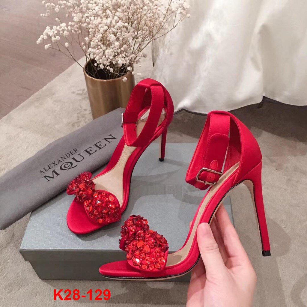 K28-129 Alexander Mcqueen sandal cao 10cm siêu cấp