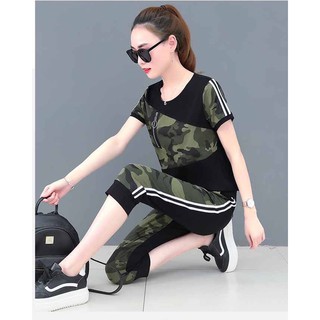 Bộ đồ thể thao phối lính cực ngầu