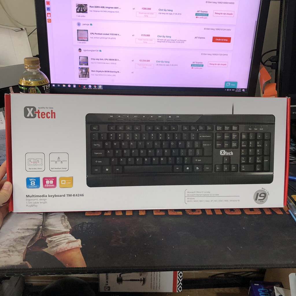 [Mã ELFLASH5 giảm 20K đơn 50K] Bộ phím chuột văn phòng, phím chuột x-tech, k3188, Dareu combo phím chuột giá rẻ | BigBuy360 - bigbuy360.vn