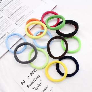 Set 10 Dây cột tóc nhiều màu dễ thương (BT 53)