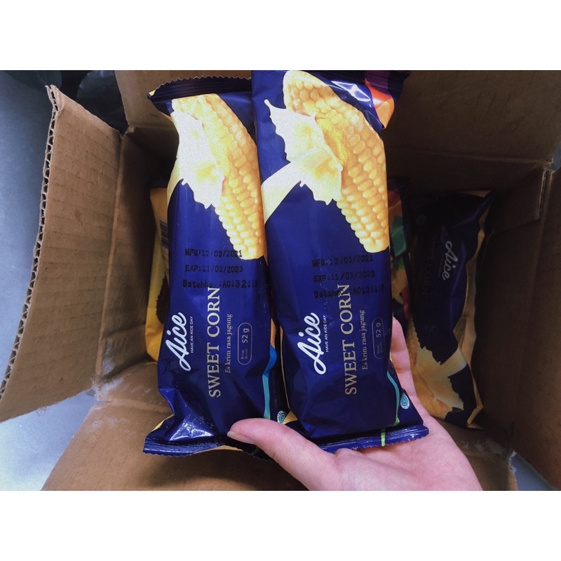 Thùng 40 Cây Kem Bắp Aice