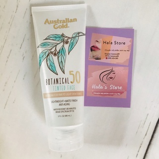 Australian gold kem chống nắng botanical sunscreen face spf 50 - ảnh sản phẩm 1