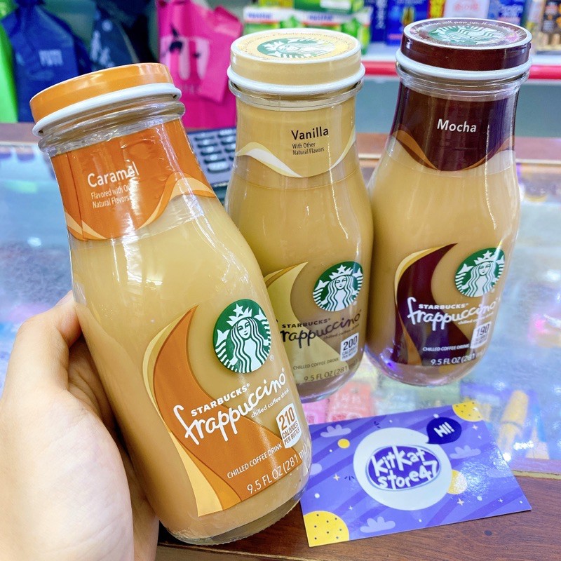 CÀ PHÊ CHAI STARBUCKS FRAPPUCCINO CỦA MỸ