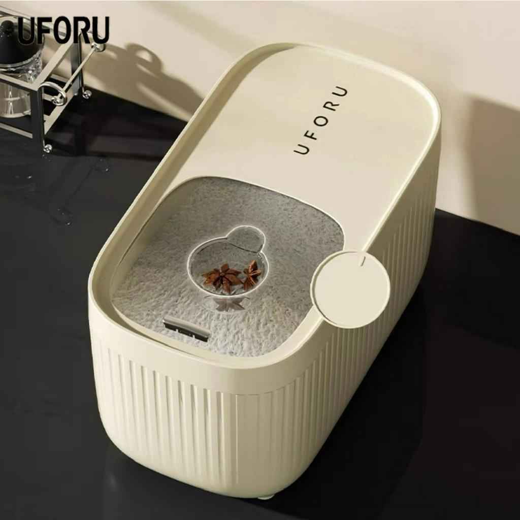 Thùng đựng gạo nhà bếp thông minh chống ẩm mốc uforu nhiều kích cỡ 5kg 10kg 15kg - UF309