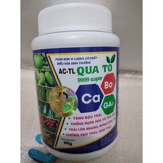 PHÂN BÓN VI LƯỢNG AC TL QUA TO 90gram TĂNG ĐẬU TRÁICHỐNG RỤNG HOA VÀ TRÁI NON