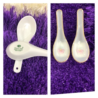 Muỗng sứ/ Thìa sứ Chuan Kuo, USA Homeset cao cấp