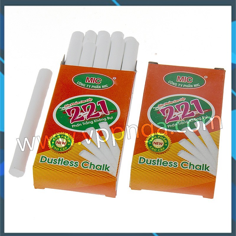 Phấn MIC không bụi 10v trắng