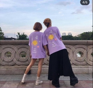 Áo unisex tay lỡ ( kèm clip hình thật )
