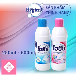 Nước Tẩy Quần Áo Trắng HYGIENE 250ml - 600ml (Thái Lan)