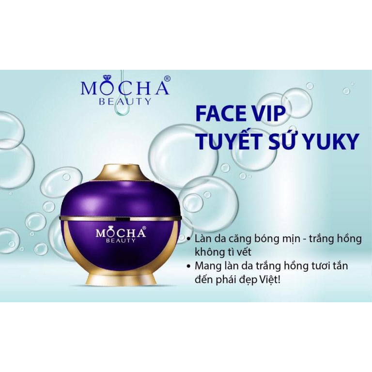 Face vip tuyết sứ Yuky Mocha